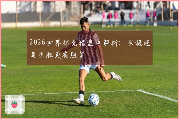 2026世界杯竞猜盘口解析：买稳还是买胆更有胜算
